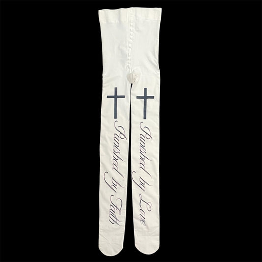 Cross Script Tights