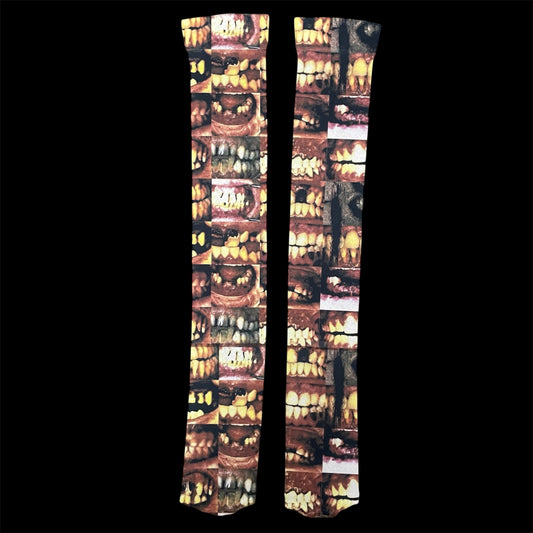 Teeth Knee High Socks