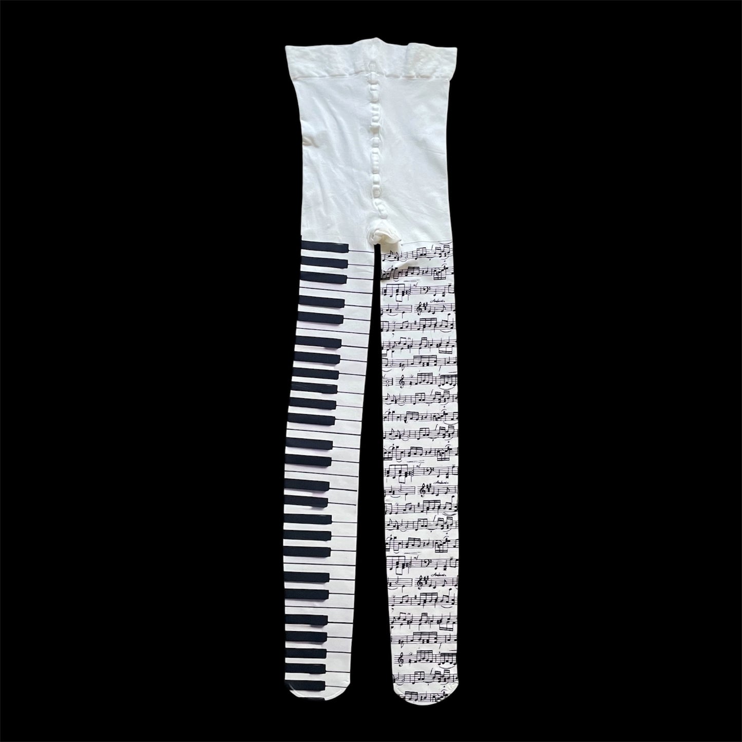 Piano Note Tights