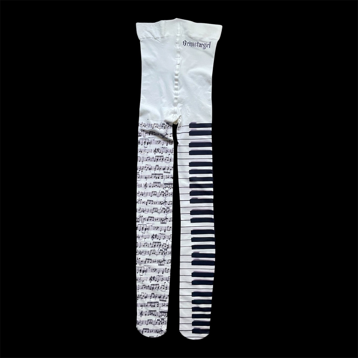 Piano Note Tights