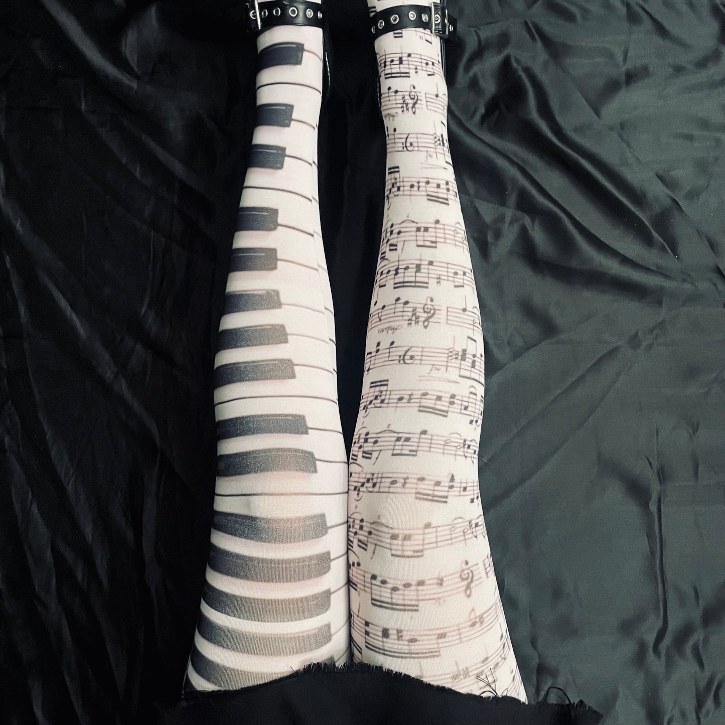 Piano Note Tights