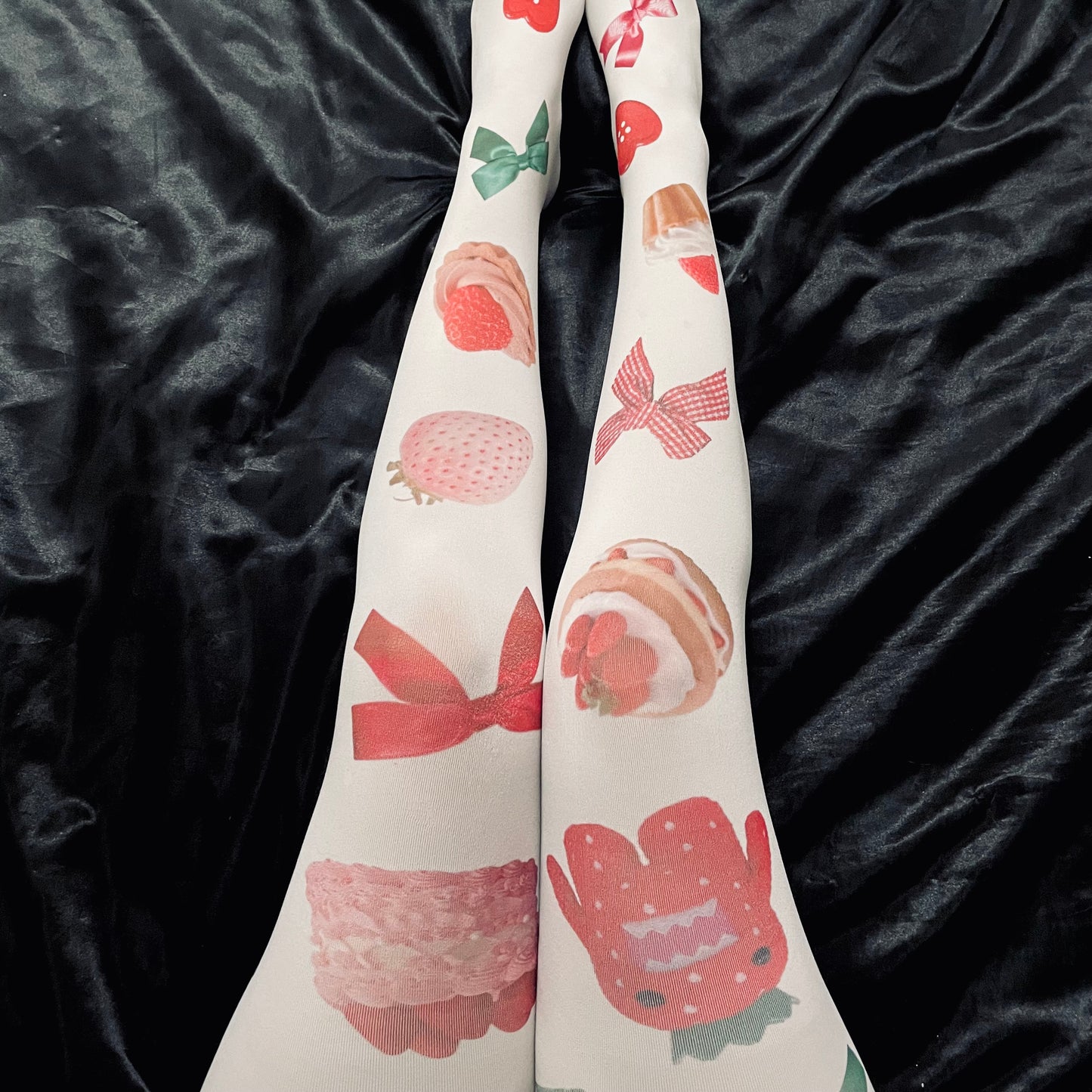 Strawberry Pastry Tights